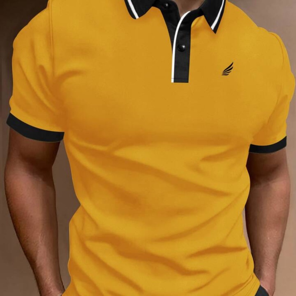 Men's Yellow Polo Shirt